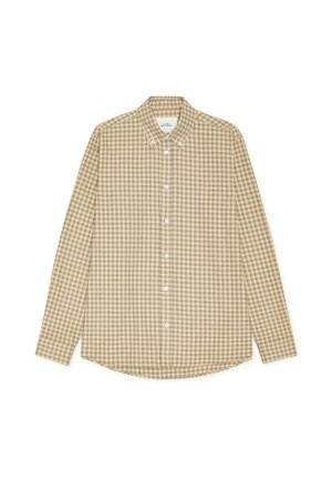 Les Deux, MINI CHECK SHIRT - Риза - dusky citron yellow