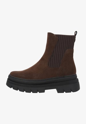 Marco Tozzi, Bottines à plateau - brown