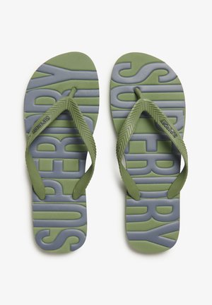 Teensandalen - olive khaki