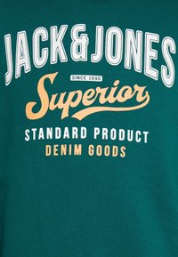 Jack & Jones Felpa con cappuccio - dark green