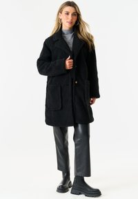 GINI LONDON LONGLINE - Winter coat - schwarz