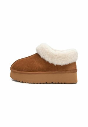 Zapatos sin cordones - camel