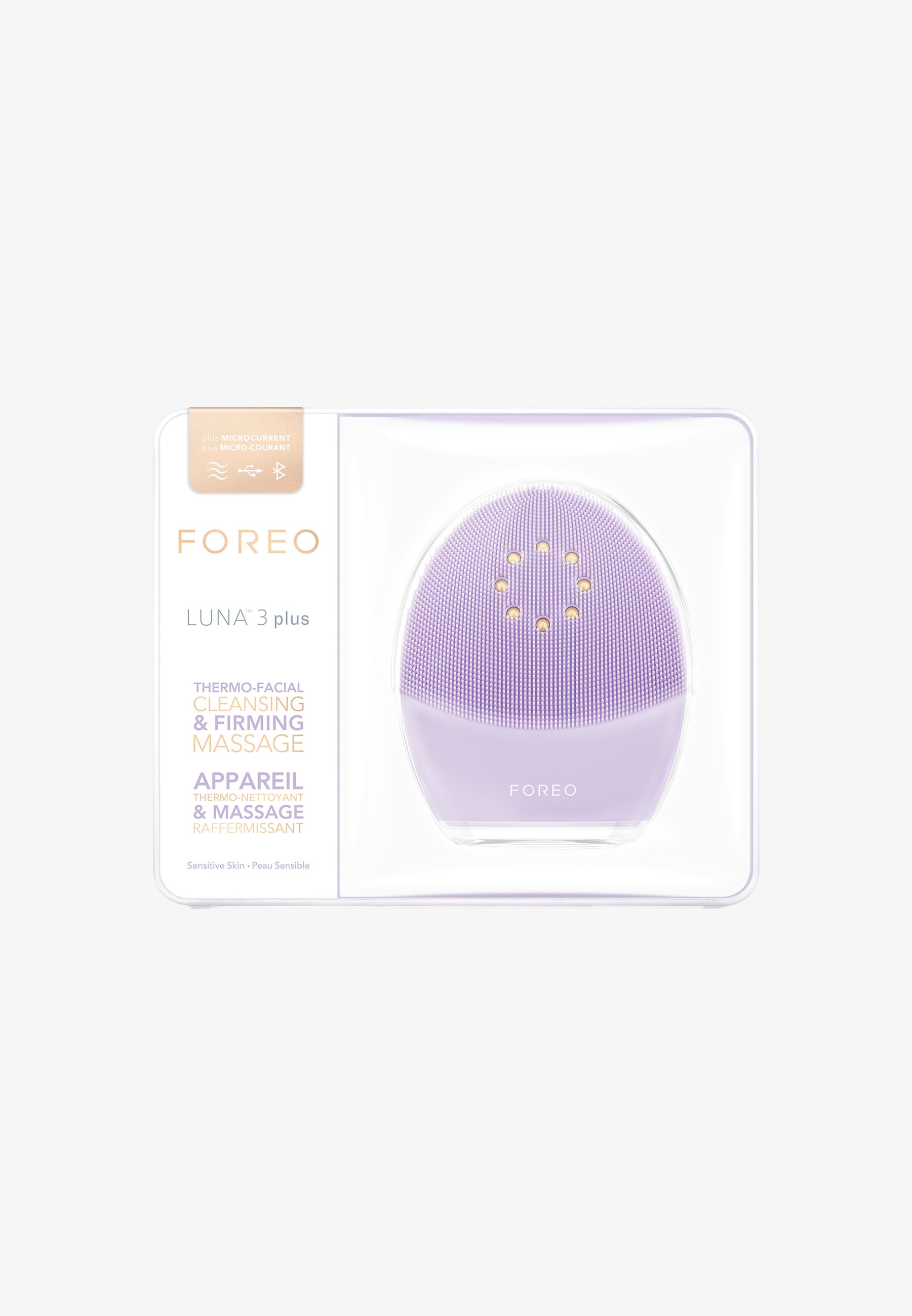 【新品未使用】FOREO LUNA™ 3 plus パープル 正規品 新品未使用】FOREO LUNA™ 3 plus パープル 正規品