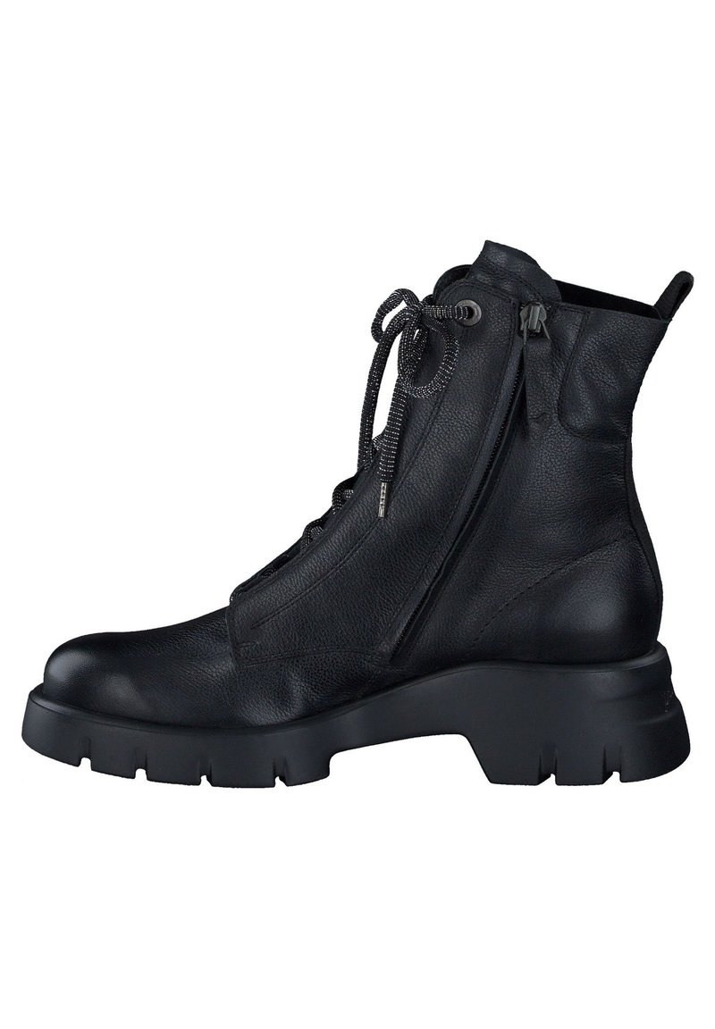 Paul Green Bottines à lacets - maincalf black