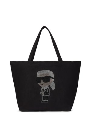 IKON RHINESTONES - Shopping Bag - black