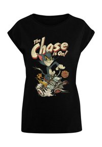 ABSOLUTE CULT TOM AND JERRY-THE CHASE IS ON  - T-shirts med print - black