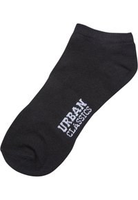 Urban Classics LOGO NO SHOW 5-PACK - Socquettes - black