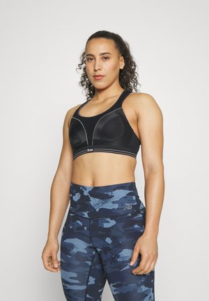 ULTIMATE RUN BRA - High support sports bra - black
