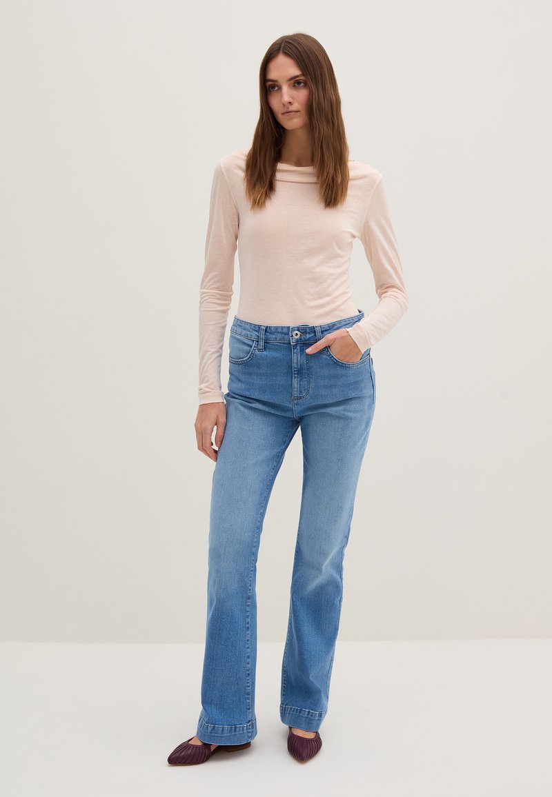 Stefanel Straight leg jeans blauw Stefanel Straight leg jeans blauw