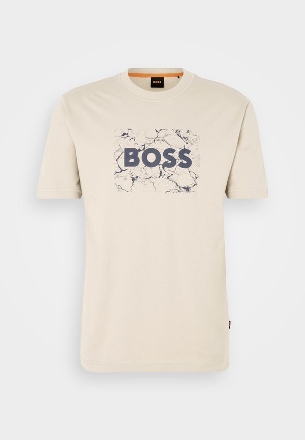 LOGOSPACE - Print T-shirt - light beige2
