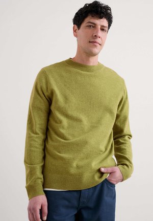 Seasalt Cornwall Jumper - green pickle