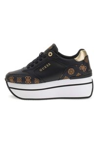 Guess CAMRIO 4G- UND PEONY-LOGO - Sneakers basse - mehrfarbig schwarz