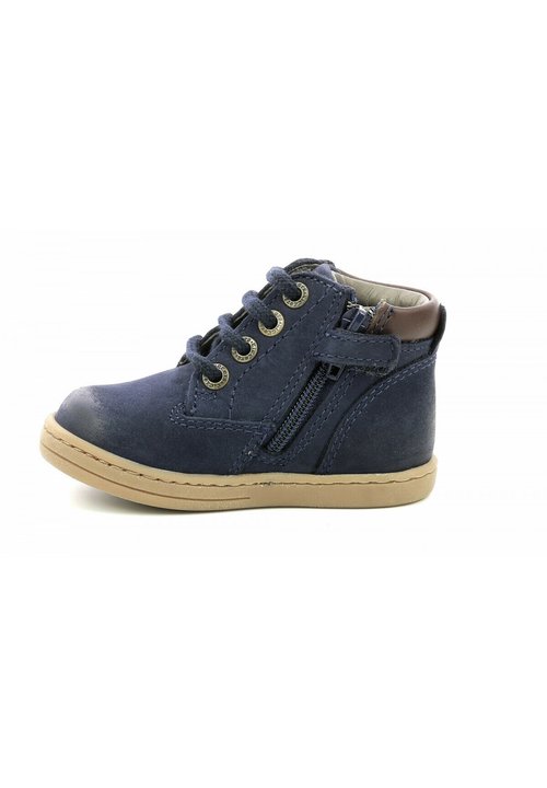 Kickers BONZIP UNISEX - Zapatos de bebé - navy/azul marino