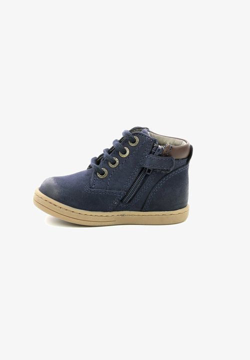 Kickers BONZIP UNISEX - Zapatos de bebé - navy/azul marino Kickers BONZIP UNISEX - Zapatos de bebé - navy/azul marino