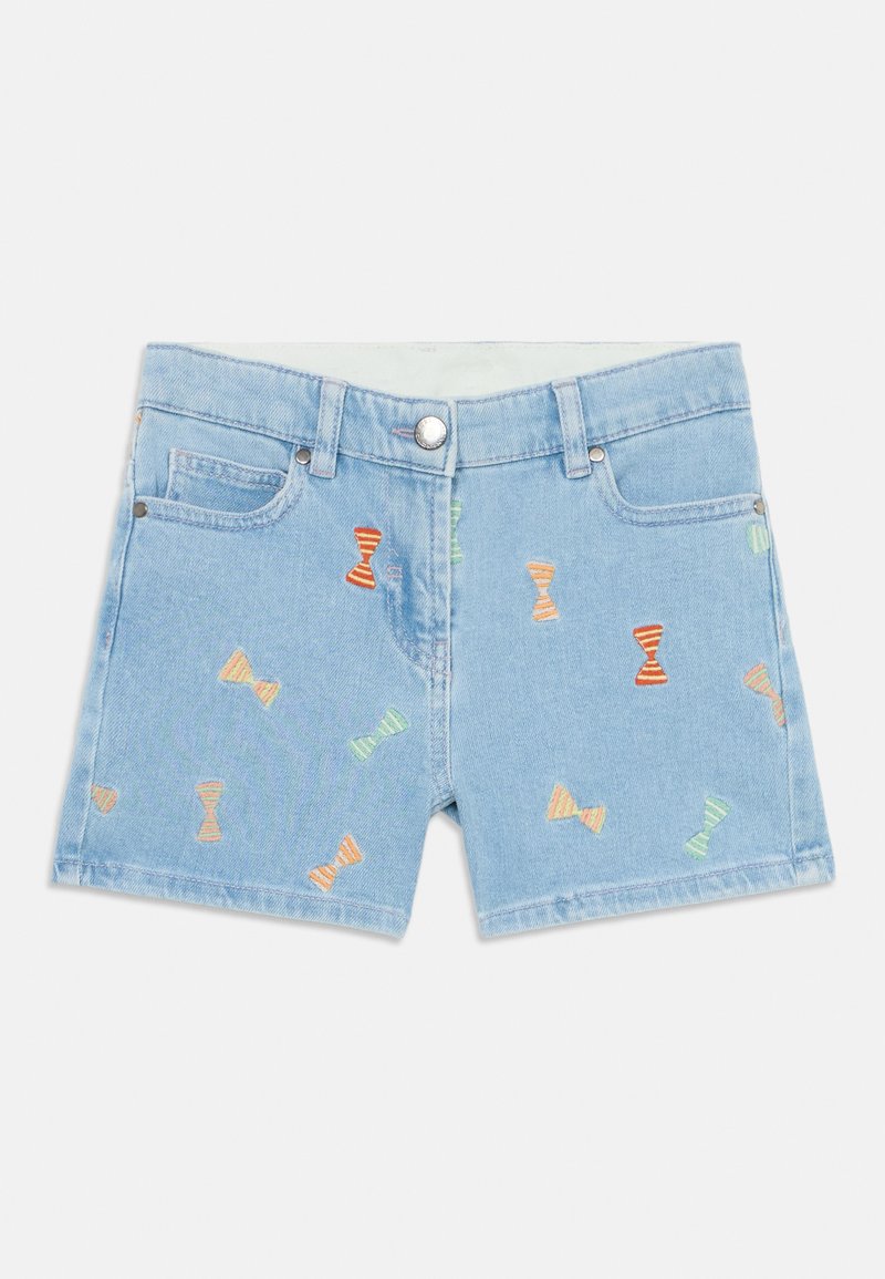 Stella McCartney Kids Jeansshort lichtblauw