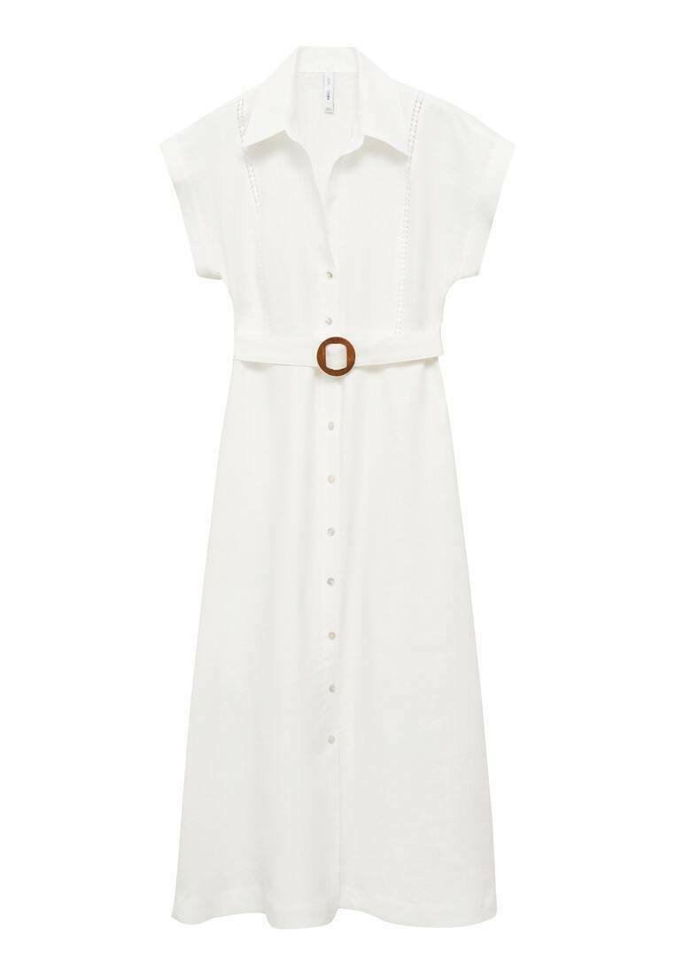 Mango SARA - Shirt dress - white - Zalando