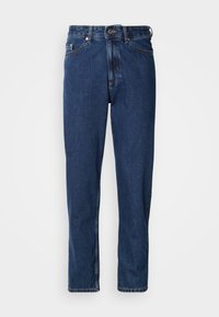 RUNNE TROUSERS LOOSE TAPERED LEG - Jeans Tapered Fit - dark blue