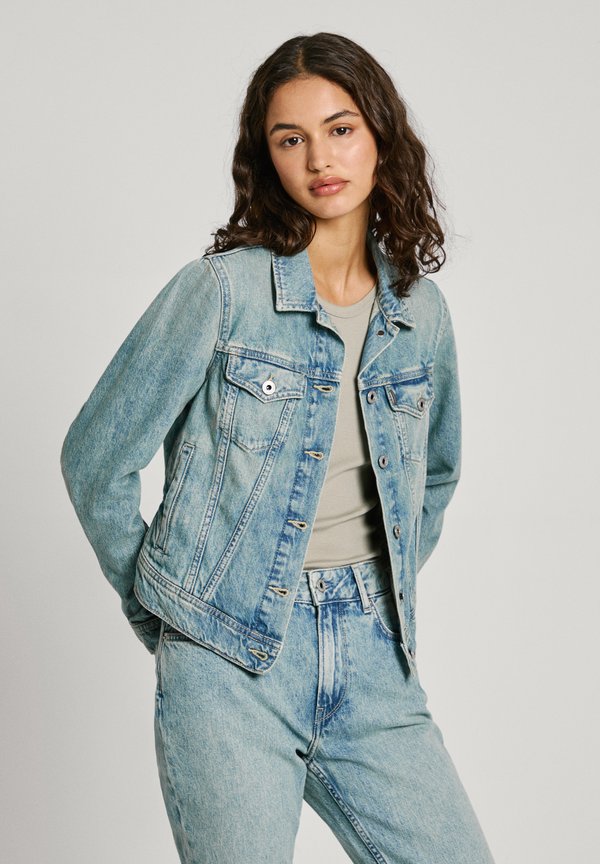 SLIM JACKET - Jeansjacke