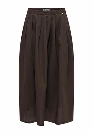 ONLY, SKIRT ONLISOLA SKIRT LONG SKIRT - Falda acampanada - coffee bean