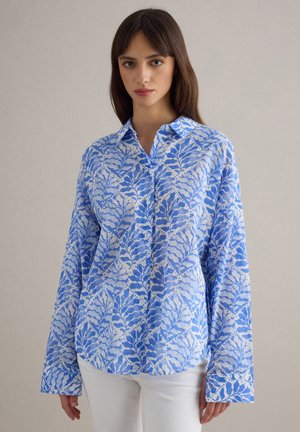 Blusa - white/light blue