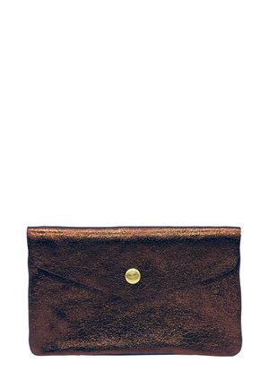 Portefeuille - marron irise
