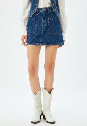 Koton Minijupe - blue denim