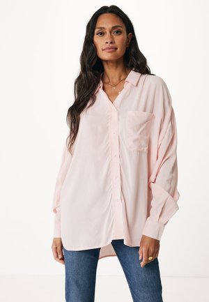 Overhemdblouse - light coral