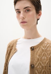 InWear MAISY - Cardigan - tannin melange