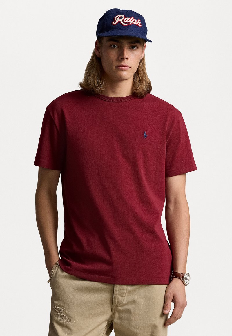 Polo Ralph Lauren CLASSIC FIT HEAVYWEIGHT JERSEY T-SHIRT - Jednoduché tričko - red carpet