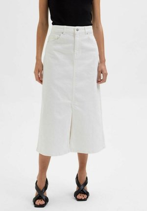 A-linjainen hame - white