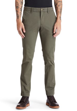Timberland SARGENT LAKE STRETCH TWILL - Chino - grape leaf