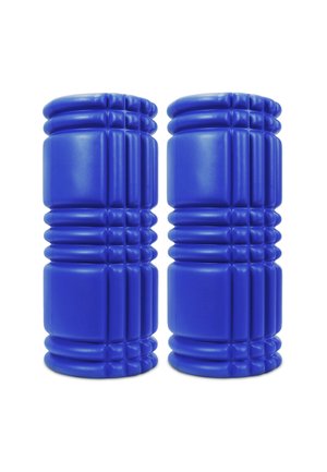 2 X FASZIENROLLE - SPORTROLLE MASSAGEROLLER - Fitness / Yoga - blau