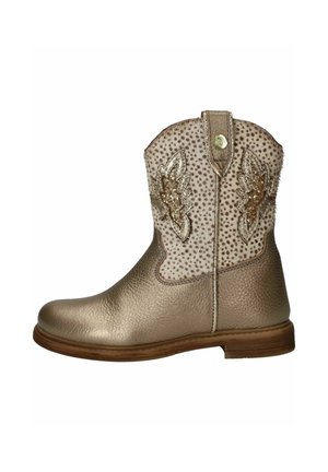 IK-KE, B0014017 - Cowboy-/Bikerlaarsjes - gold-coloured