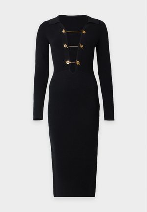 Elisabetta Franchi, WOMANS DRESS - Φόρεμα-πουλόβερ - nero