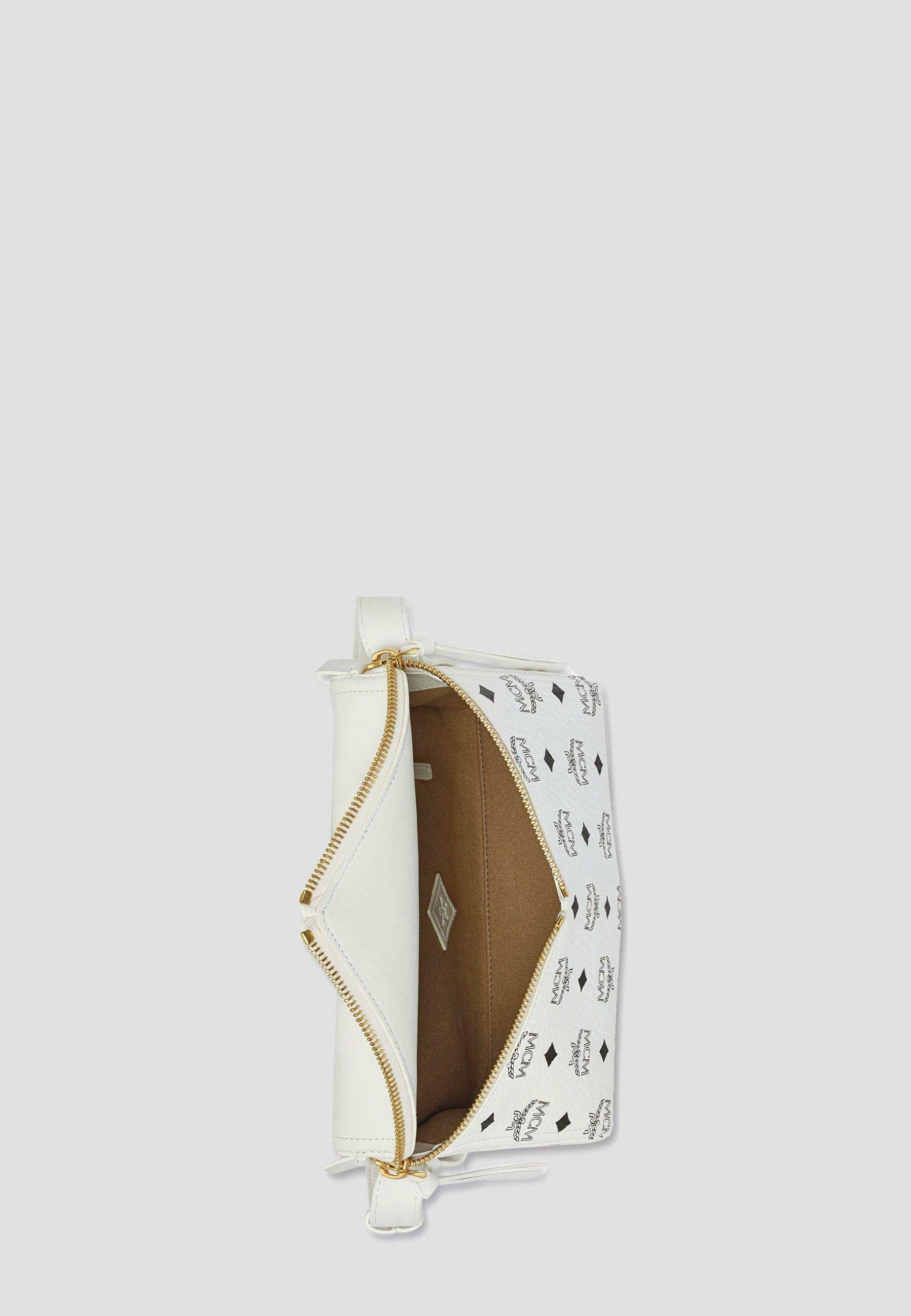 MCM DIAMANT MIX SHOULDER - Cross body bag - white - Zalando