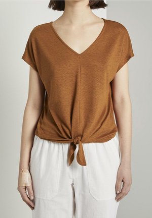 T-shirts print - brown