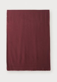 MONOGRAM SCARF - Scarf - deep rouge