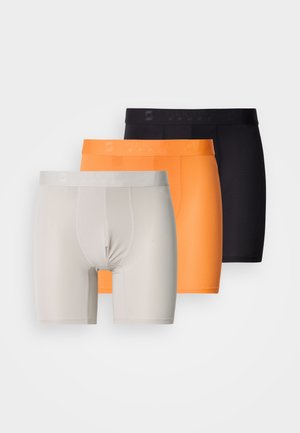 3 PACK - Μποξεράκια - black/orange/light grey
