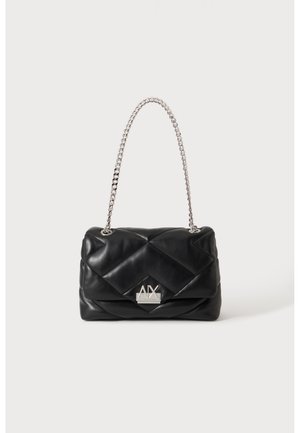 Armani Exchange, MESSENGER BAG - Чанта за носене през рамо - black