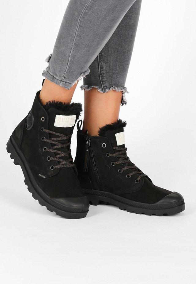 PAMPA HI - Bottines à lacets - black
