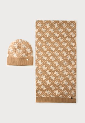 Guess, SET - Gorro - beige