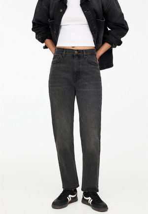 Jeansy damskie mom fit