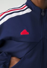 adidas Sportswear Tröja med dragkedja - blue