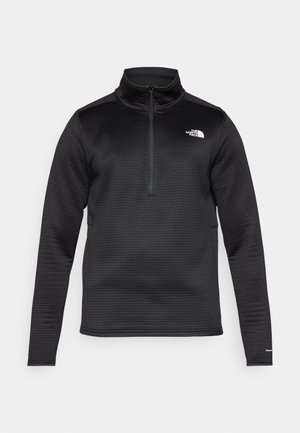 The North Face DOTKNIT THERMAL 1/4 ZIP - Jersey de punto - black