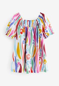 Next PUFF SLEEVE-REGULAR FIT - Nappali ruha - rainbow animal