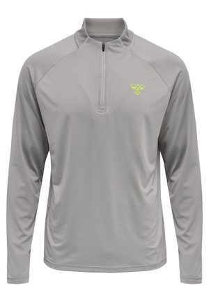 Hummel HMLGG TRAINING 1/2 ZIP  - Maglietta a manica lunga - alloy