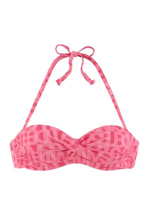 BANDEAU - Bikini-Top - koralle