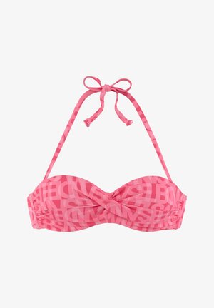 Elbsand BANDEAU - Bikini top - koralle