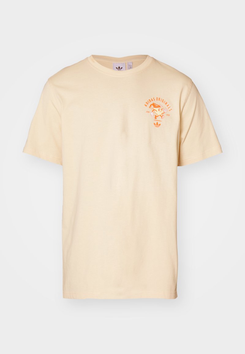 adidas Originals COFFEE CLUB TEE - Print T-shirt - sand strata/beige -  Zalando.ie