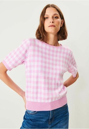 BESS  - Stickad tröja - pink